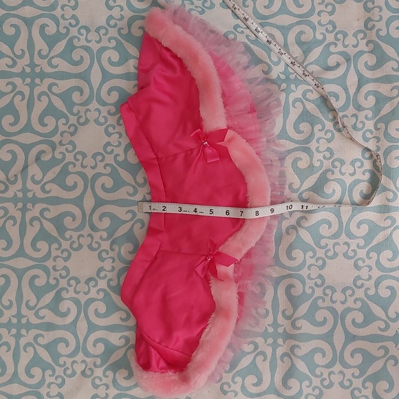 Victoria Secret (Sexy Little Things) Santa Skirt, One Size, Pink/Hot Pink. - Picture 6 of 9